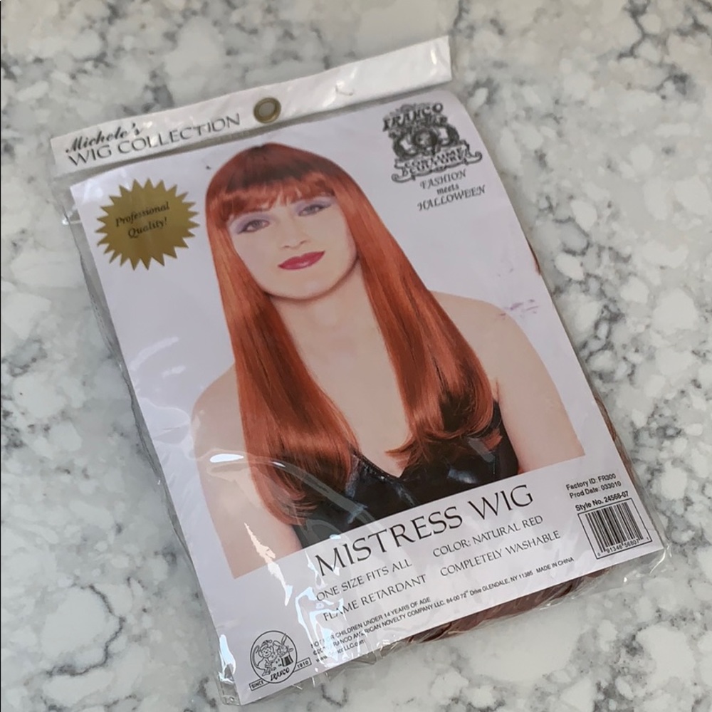 Beautiful Red Wig